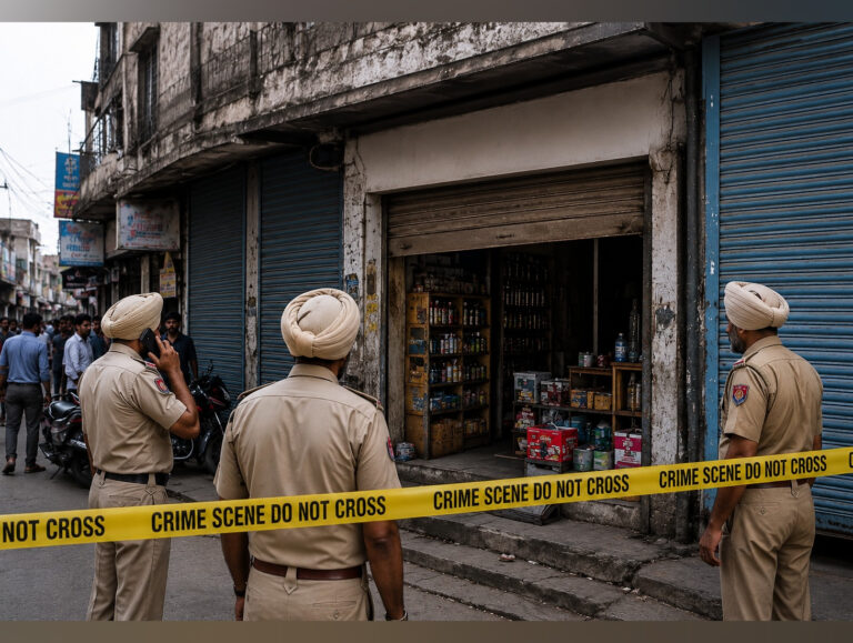 Shopkeeper Murder Sparks Panic in Ferozepur Market