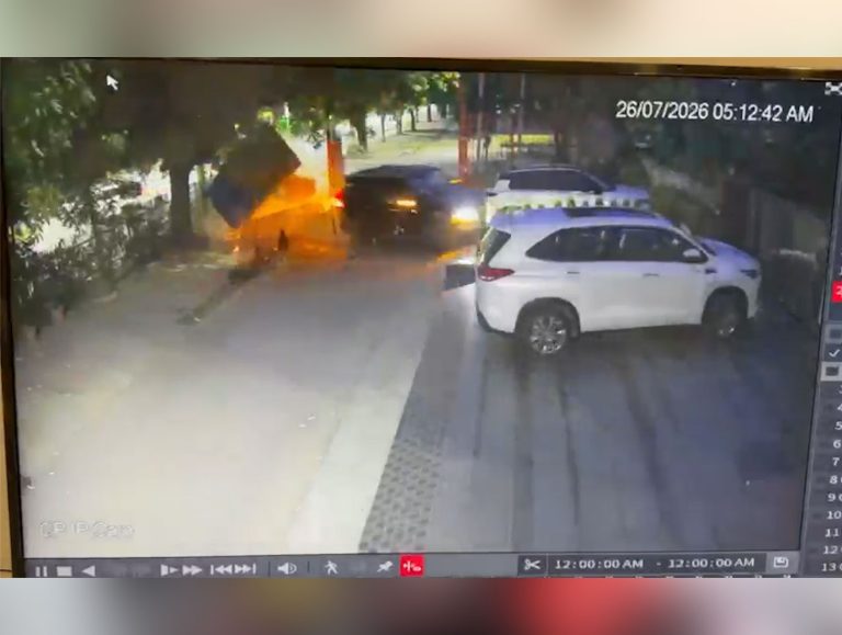 Speeding Scorpio crashes into multiple vehicles, house in Panchkula; driver booked