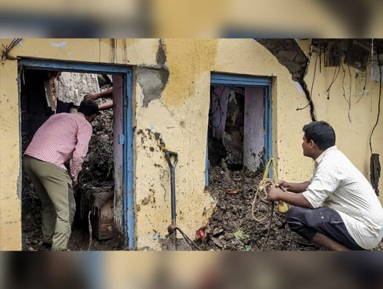 Heavy rain triggers landslides, flooding and ridge collapse across Himachal