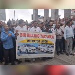 Kangra taxi drivers protest against ATS, GPS system in Dharamshala