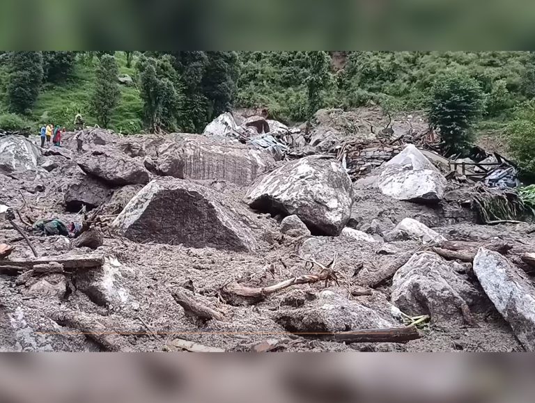 Cloudburst and landslides devastate Kangra’s Boh Valley, several houses damaged