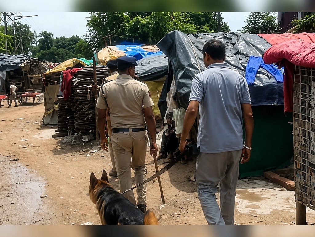 Ramgarh Under Police Scanner as Anti-Drug Combing Operation Intensifies