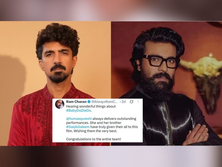 Ram Charan applauds Saqib Saleem’s debut production Baby Do Die Do