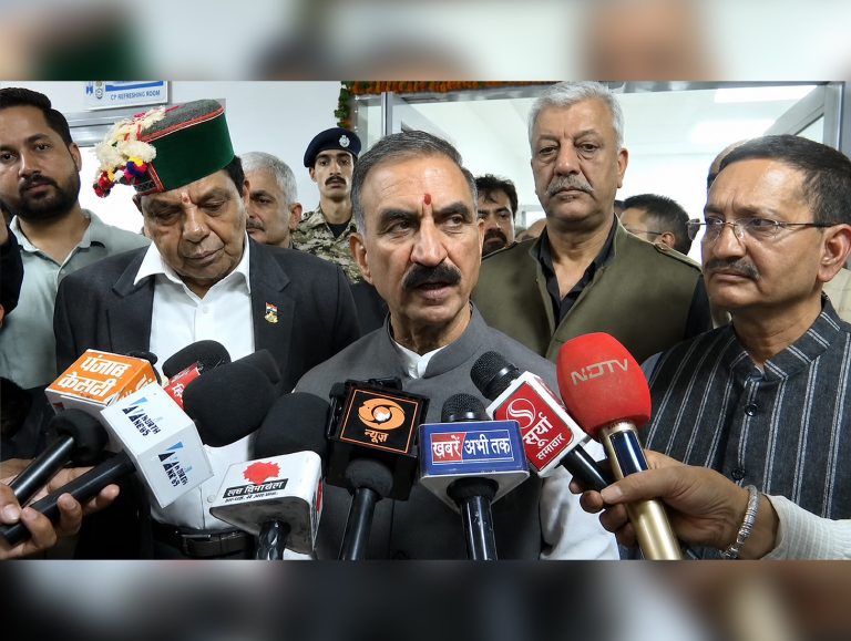 Sukhu Reviews Rain Damage, Launches Advanced MRI and Health Infrastructure Projects