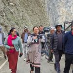 Anuradha Rana reviews Jahalma Nallah works, sets deadline for bridge projects