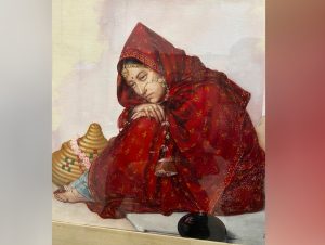 A Kangra Bride, oil on canvas by Sobha Singh, 1962. (Photo Credit: Manjari Verma)
