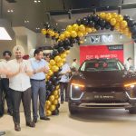 Actress Sahat Gill unveils new Mahindra BE 6 SPORTEQ in Mohali
