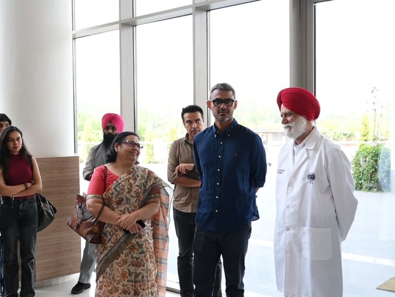 Architecture students explore healthcare design at Grewal Eye institute