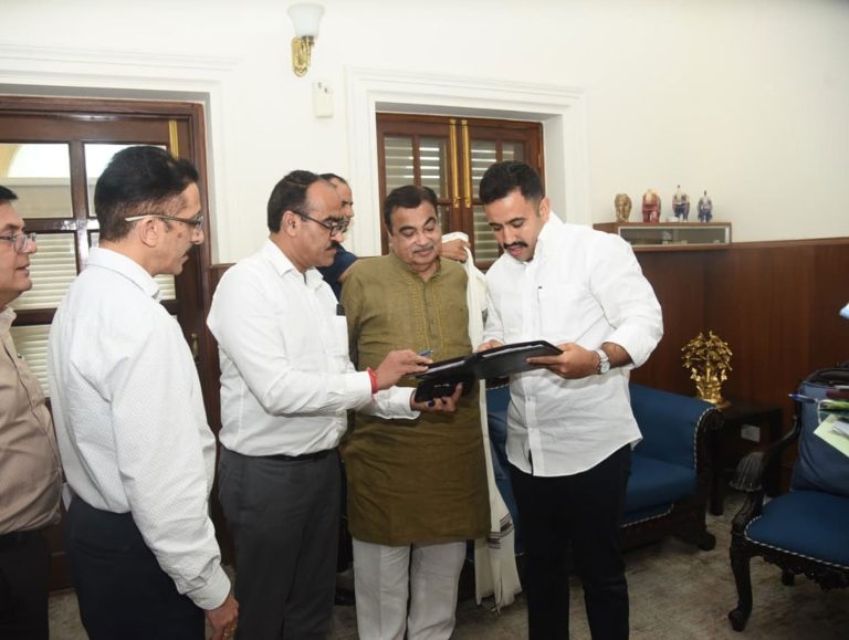Gadkari assures support for key Himachal road projects: Vikramaditya Singh