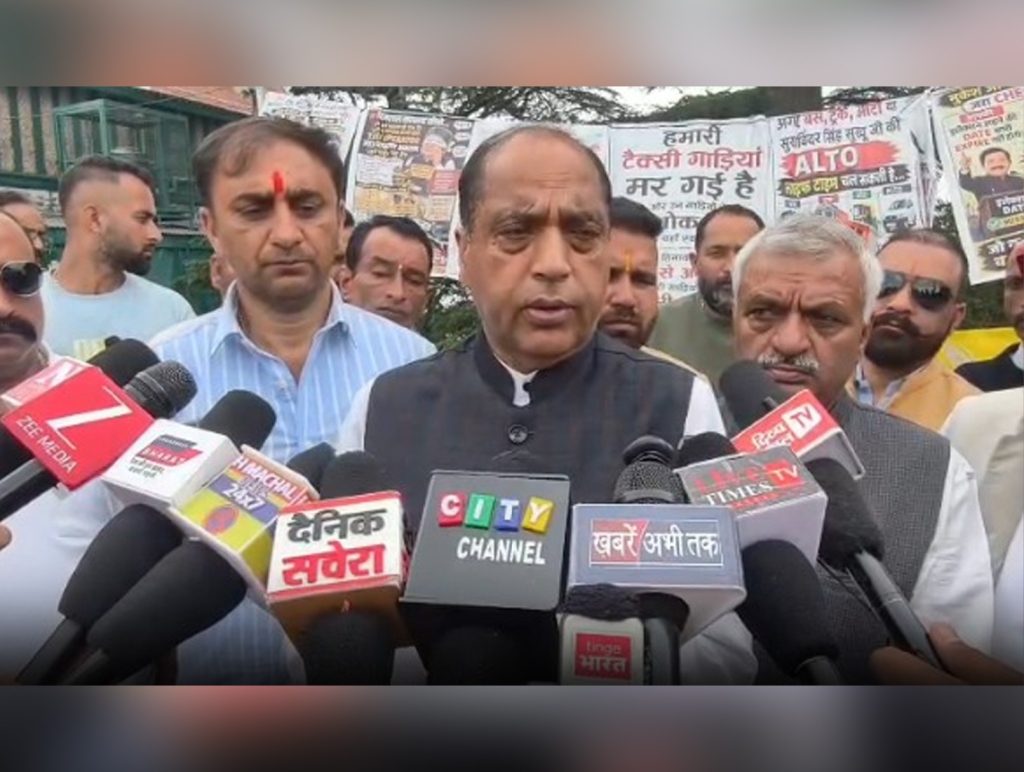Himachal Taxi Union Backs BJP for 2027 Polls