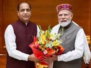 Jai Ram Thakur meets PM Modi, discusses Himachal’s key issues