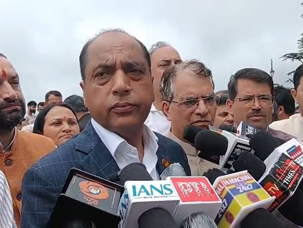 Jai Ram Thakur rejects national anthem insult allegations