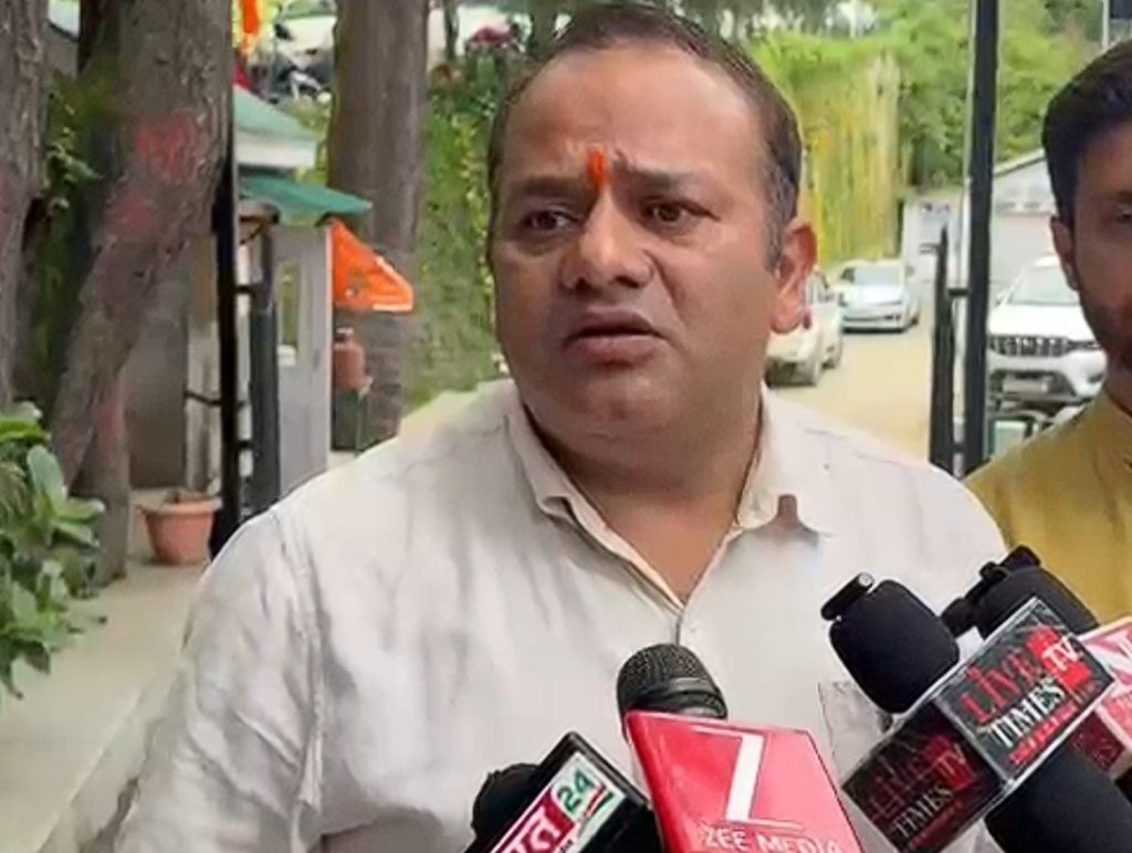 BJP MLA denies Himcare irregularities, alleges political vendetta and says he is ready to face any probe