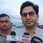 MLA Vishal Nehria alleging that youth, women, employees and pensioners have been left disappointed by the government.