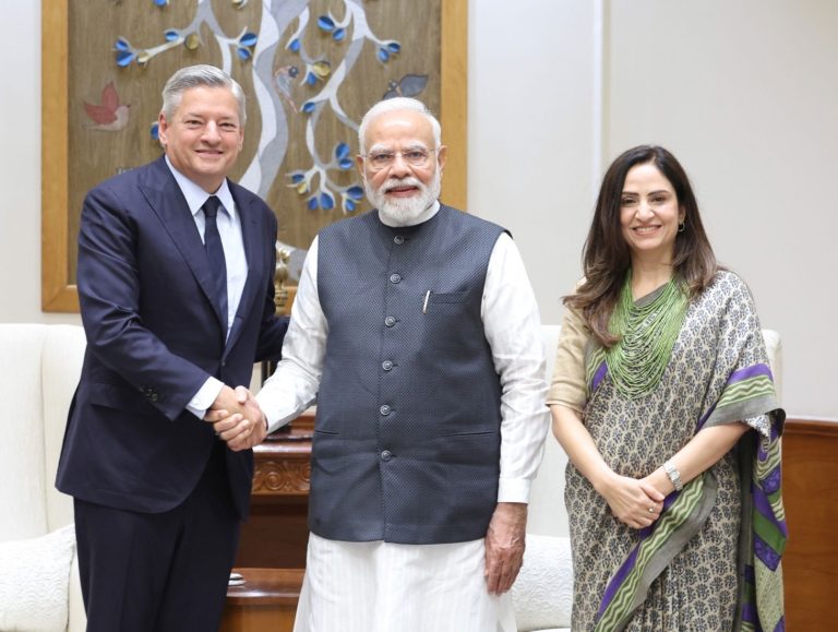 Modi and Netflix C0-CEO