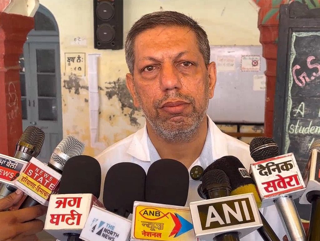 Patiala teacher Dinesh Kumar earns national recognition for his outstanding contribution to education.