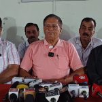 Pensioners protest, warn of assembly gherao over unresolved issues