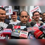 Political face off continues outside Himachal Assembly