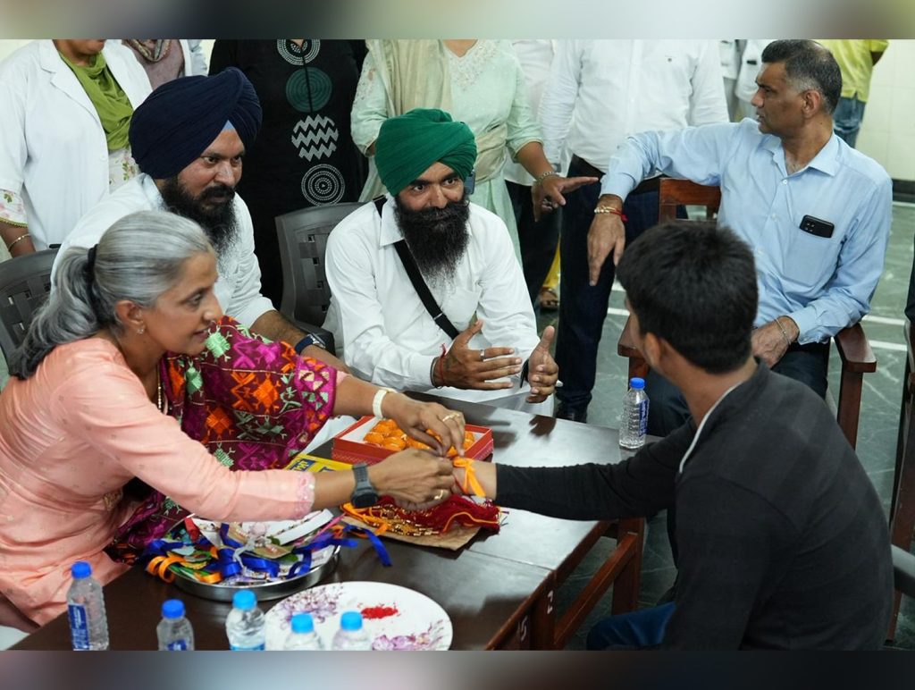 Rakhi Celebrations Bring Hope to Punjab Recovery Centres Families Mark Raksha Bandhan With Recovering Patients