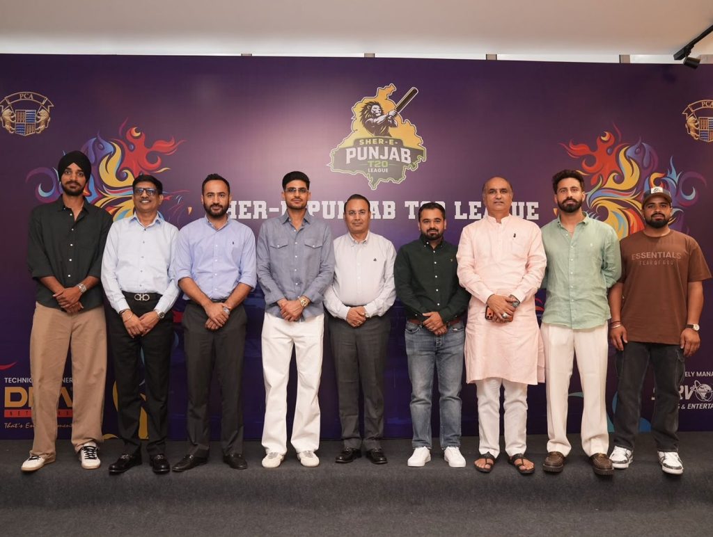 Gill Launches Punjab Cricket League