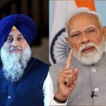 Sukhbir Badal and PM Modi