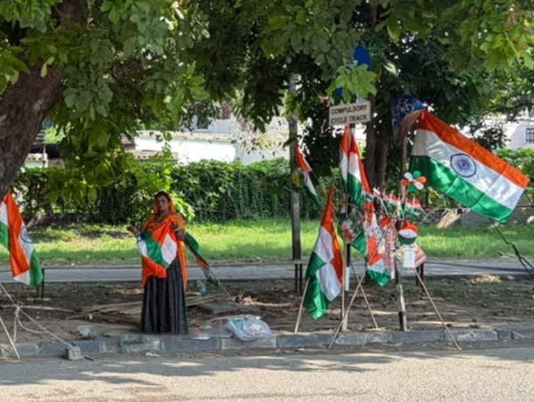 Chandigarh Decks Up in Tricolour Ahead of 80th Independence Day