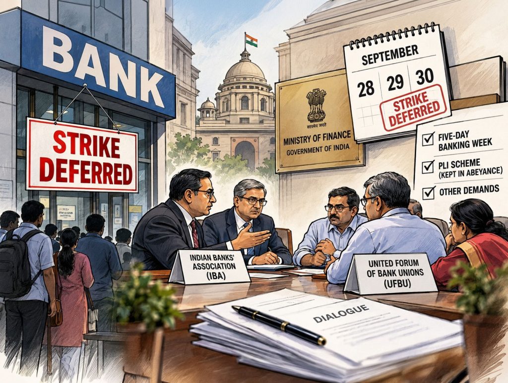 3-day bank strike deferred after talks with unions
