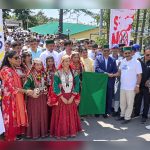 Anti-chitta walkathon flags off Radhashtami Fair at Dharamshala’s Dal Lake