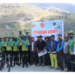 Army team reaches Keylong on 1,200-km cycling expedition