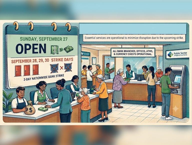 Banks to remain open on Sept 27