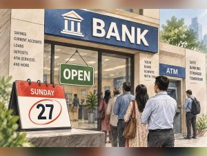 Banks to remain open on Sunday