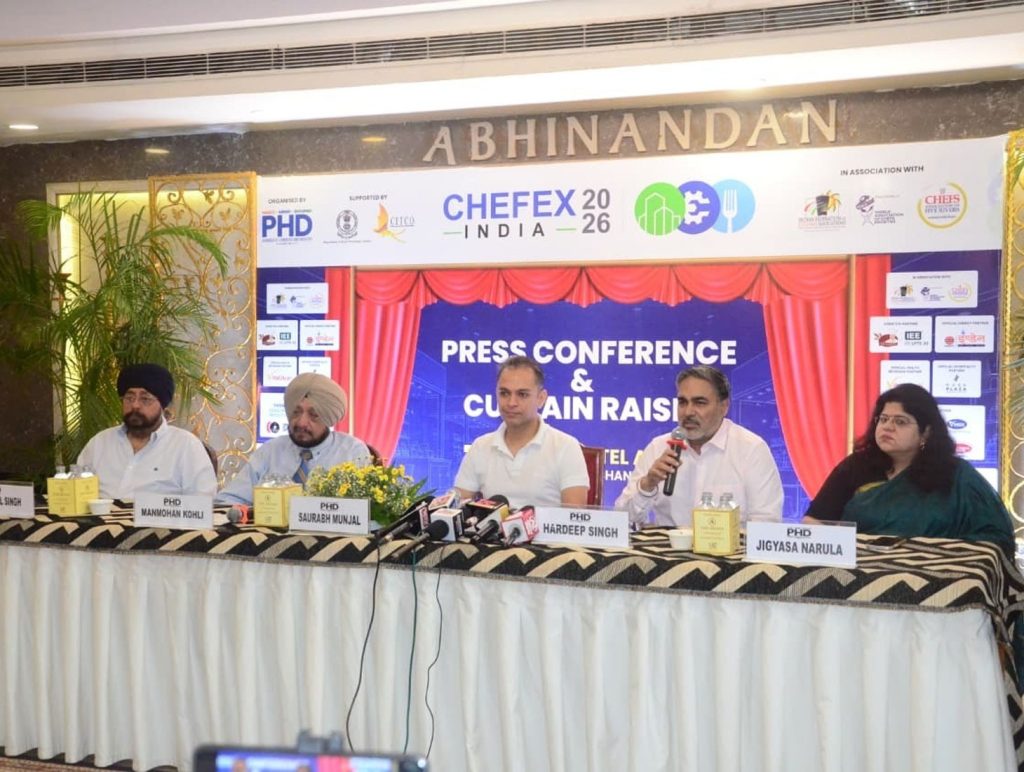CHEFEX India 2026 to focus on restaurant growth, profitability and food industry trends from September 18 to 20