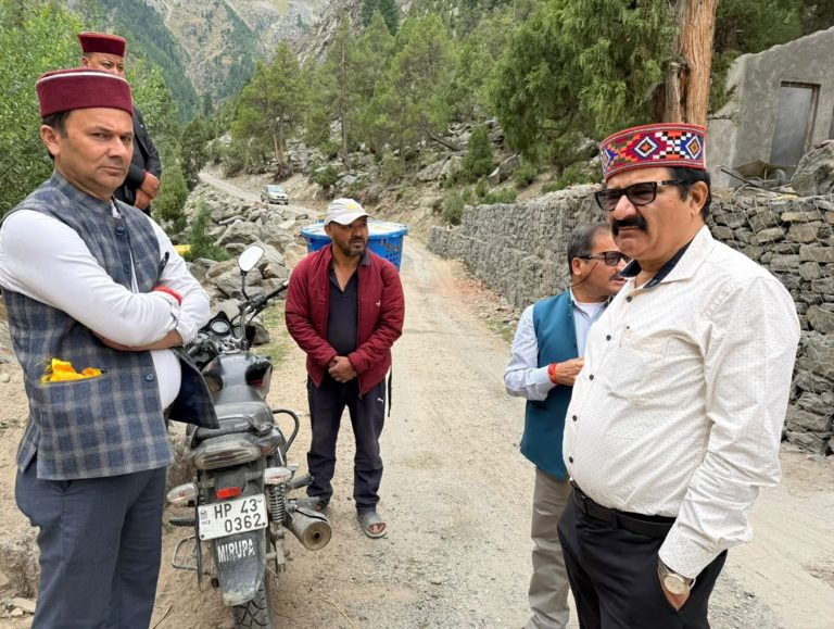 Only bridge to Lahaul-Spiti’s Karpit village washed away, connectivity hit