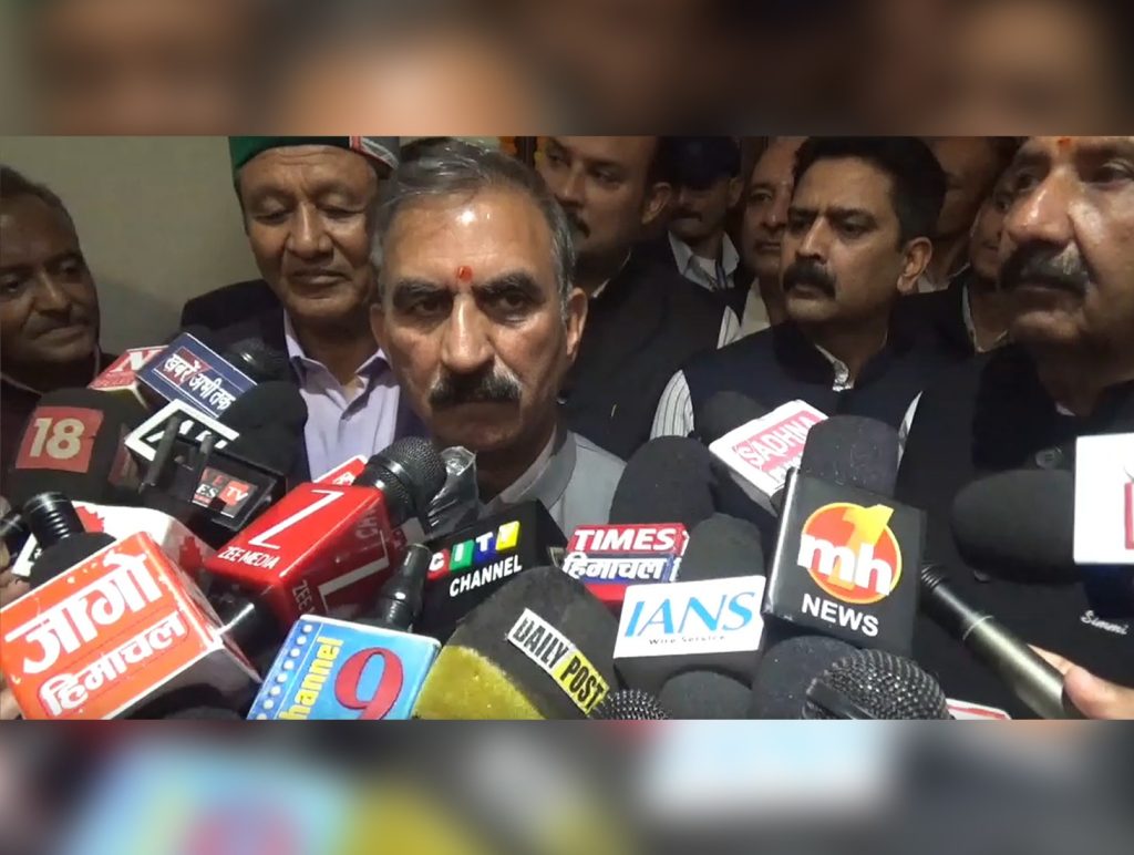 CM Sukhu inaugurates Rs 20-crore Ellerslie Phase-II in Shimla