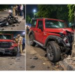 Woman-driven Thar hits bike in Chandigarh, 2 hurt