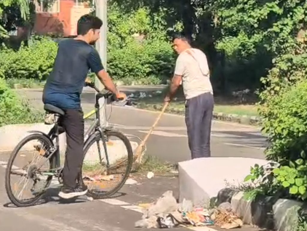 Panchkula MC flags garbage hotspots during Sector 5 inspection