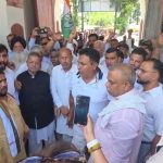 Cong protests alleged detention of Tijara councillors in Pinjore