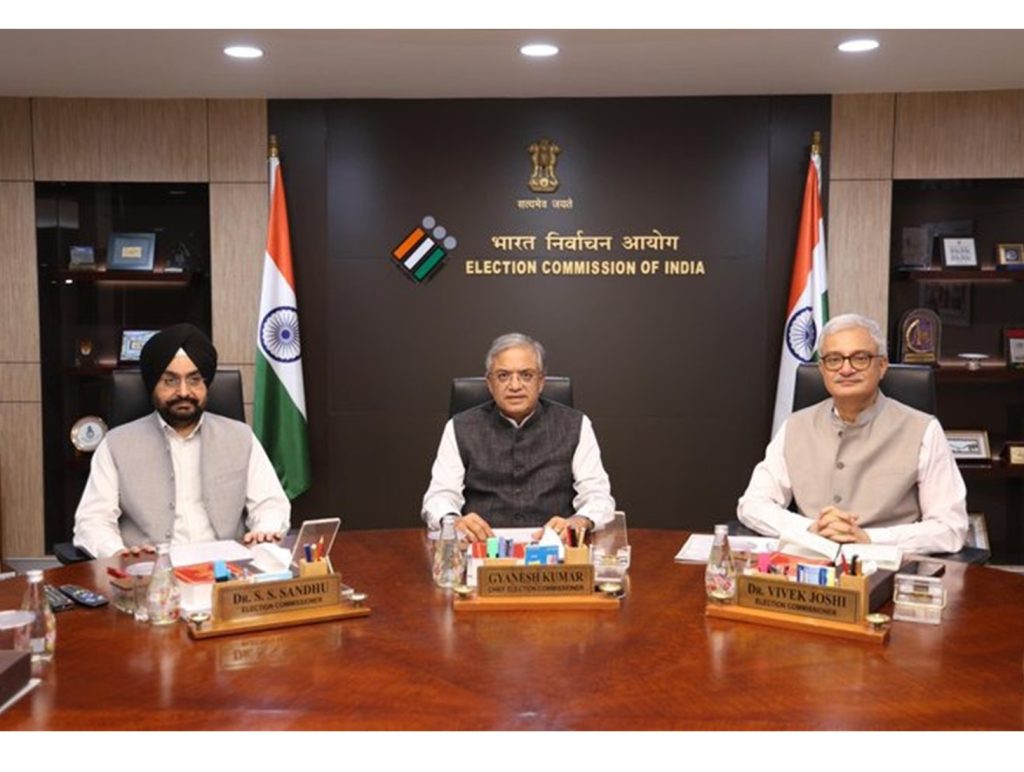 ECI meeting in New Delhi