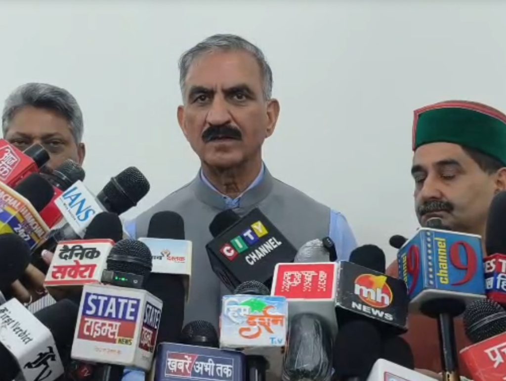 Finances improving, pending dues to be cleared in phases: CM Sukhu
