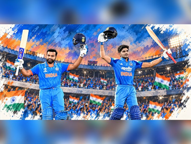 Gill’s double ton powers India to record ODI chase