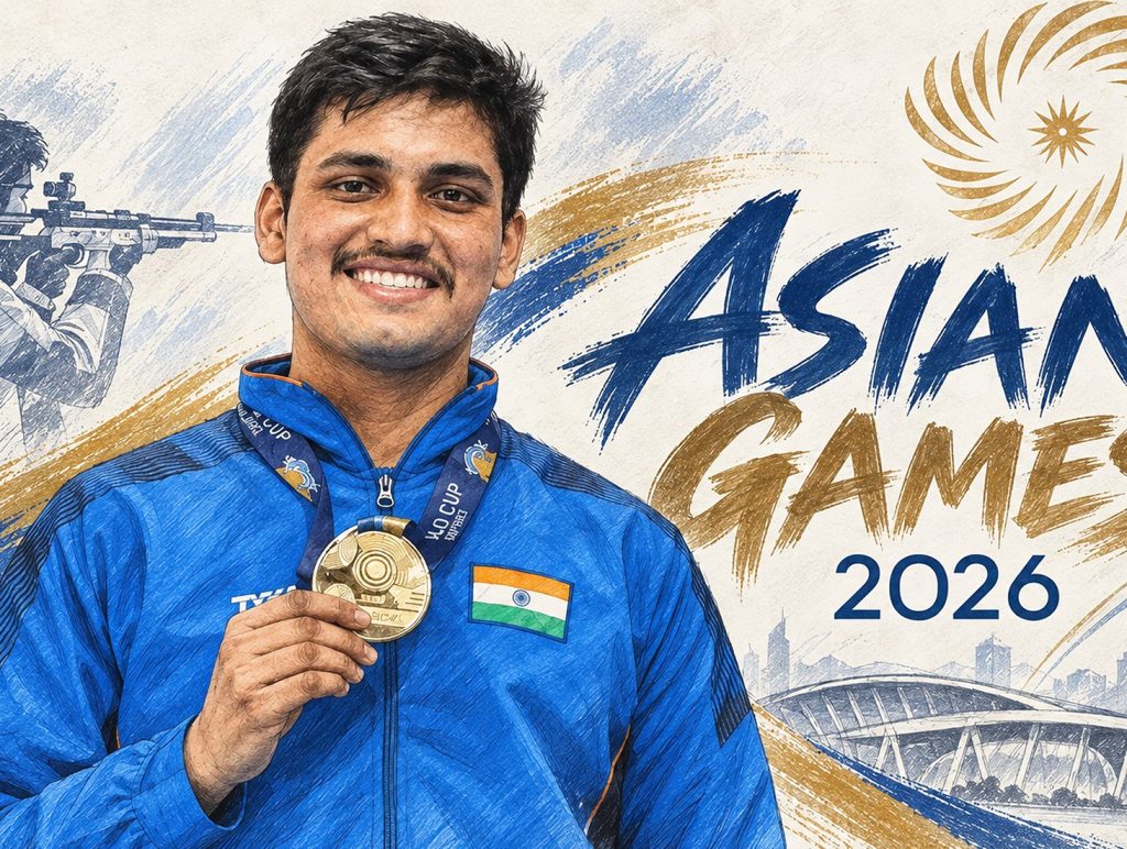 India clinch 2 men’s 10 m air rifle silvers, 1 bronze