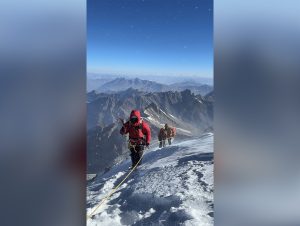 Mountaineer Vishal Thakur summits 7,135-metre Nun Peak in four days