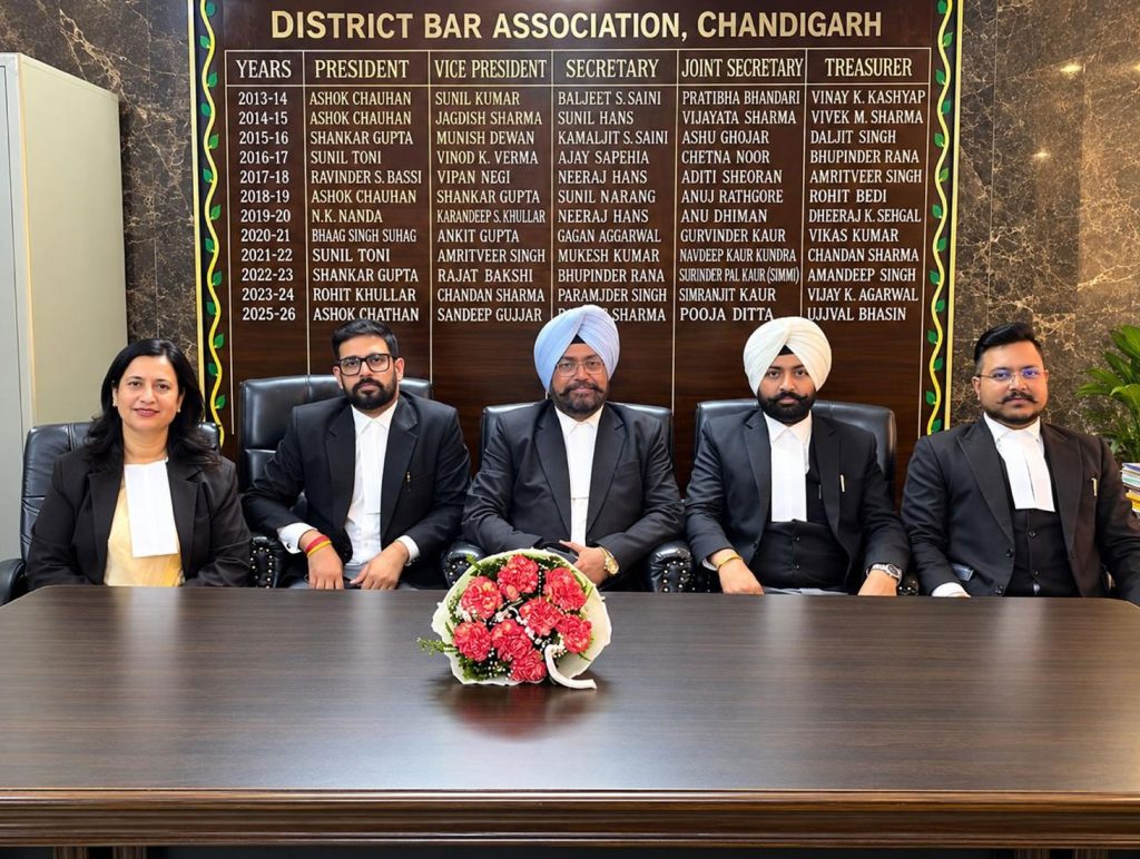 New DBA Chandigarh office-bearers take oath at Sector 43