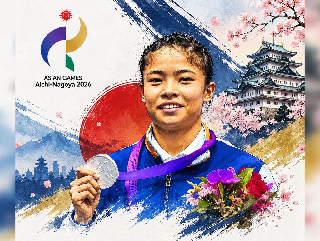 Roshibina bags wushu silver, seals medal hat-trick