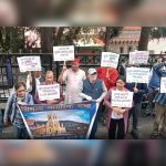 Shimla Nagrik Sabha protests over stray dog, monkey menace