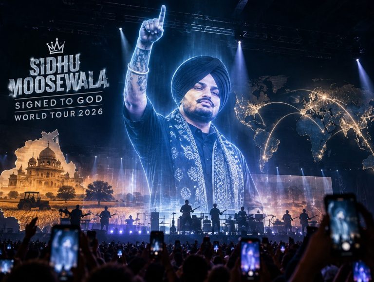 Sidhu Moosewala’s hologram tour set to take Punjab’s voice to global stage