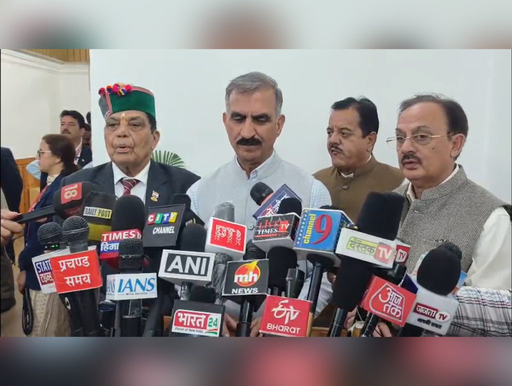 Sukhu hits back at Jai Ram Thakur, says BJP will lose more seats