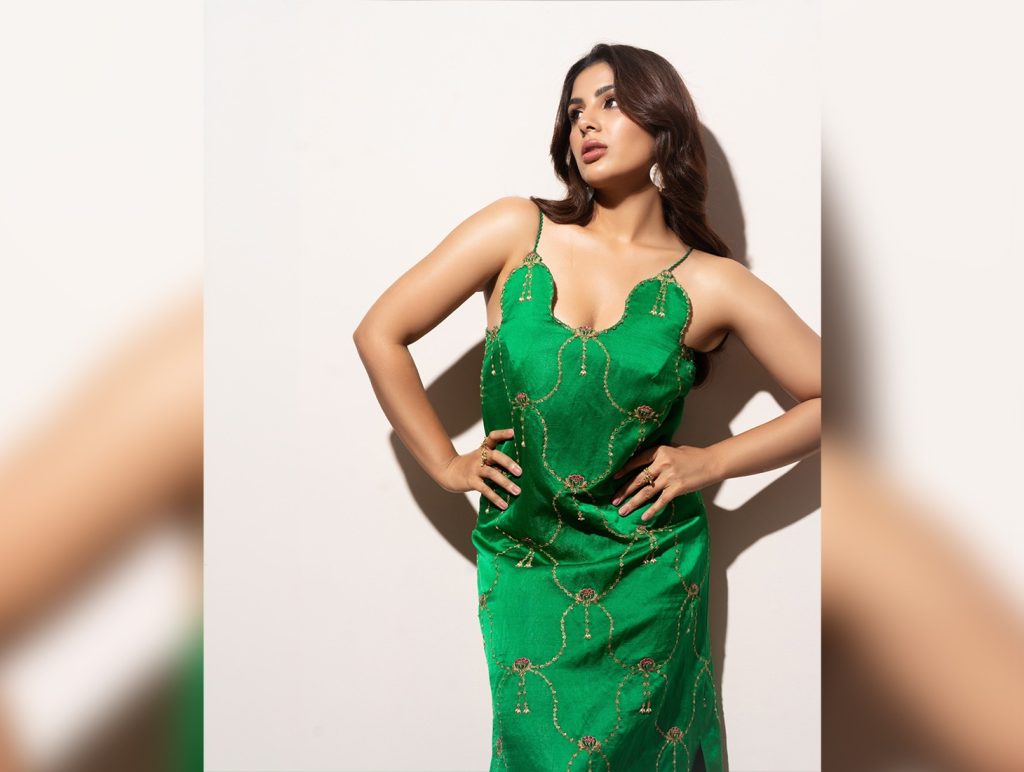 Telugu actor Samyuktha turns warrior for upcoming film ‘Swayambhu’
