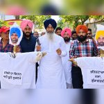 Akali Dal burns effigies of Punjab CM, Ludhiana East MLA