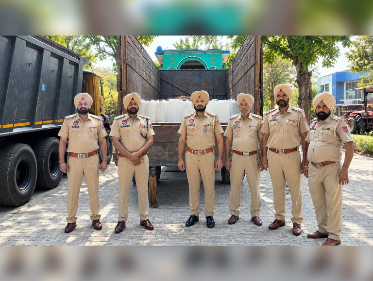 Amritsar police seize 30.8 lakh ml ethanol